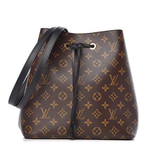 louis vuitton neonoe black and white|Louis Vuitton neonoe monogram.